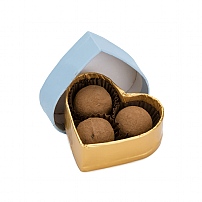 Charbonnel Et Walker Sea Salt & Caramel Dark Marc De Champagne Truffles Large Heart Charbonnel Et Walker Sea Salt & Caramel Dark Marc De Champagne Truffles Large Heart