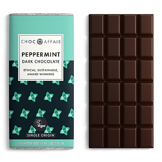 Choc Affair Peppermint Dark Chocolate 90g Choc Affair Peppermint Dark Chocolate 90g