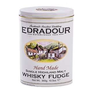 Gardiners Edradour Fudge Tin 300g Gardiners Edradour Fudge Tin 300g