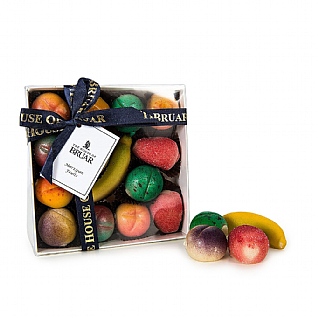 The House Of Bruar Assorted Marzipan Fruits 280g The House Of Bruar Assorted Marzipan Fruits 280g
