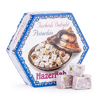 Hazer Baba Pistachio Turkish Delight 250g Hazer Baba Pistachio Turkish Delight 250g