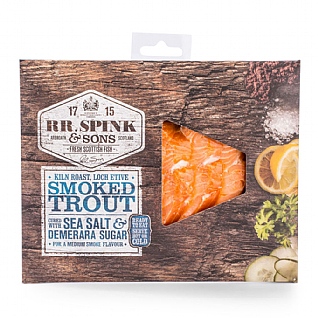 RR Spink & Sons Kiln Roasted Smoked Trout 120g RR Spink & Sons Kiln Roasted Smoked Trout 120g