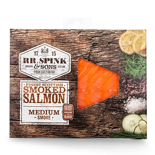 RR Spink & Sons Cold Smoked Salmon 100g RR Spink & Sons Cold Smoked Salmon 100g