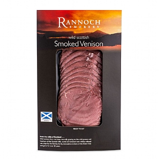 Rannoch Smokery Roast Smoked Wild Scottish Venison 100g Rannoch Smokery Roast Smoked Wild Scottish Venison 100g