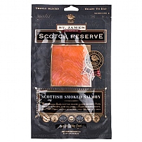 St James Smokehouse Smoked Salmon 'D' Cut 200g St James Smokehouse Smoked Salmon 'D' Cut 200g