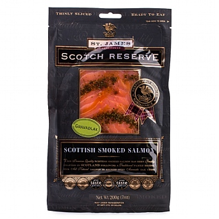 St James Smokehouse Gravadlax 200g St James Smokehouse Gravadlax 200g