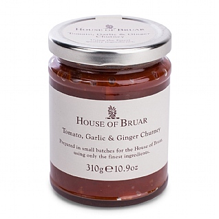 The House Of Bruar Tomato, Garlic & Ginger Chutney 310g The House Of Bruar Tomato, Garlic & Ginger Chutney 310g