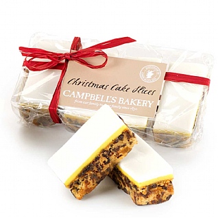 Christmas Cake Slices Christmas Cake Slices