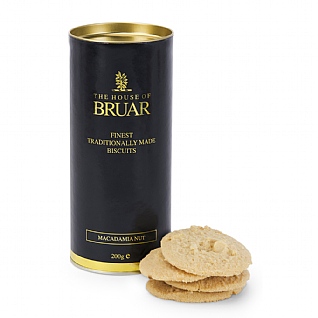 The House of Bruar Macadamia Nut Biscuits 200g