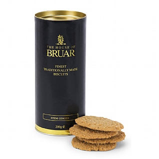 The House of Bruar Stem Ginger Biscuits 200g The House of Bruar Stem Ginger Biscuits 200g