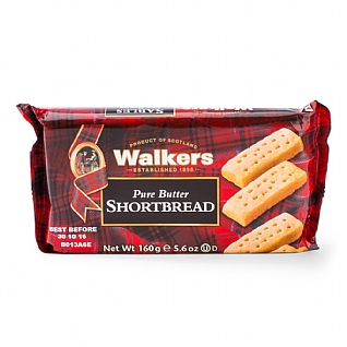 Walker's Pure Butter Shortbread 160g Walker's Pure Butter Shortbread 160g