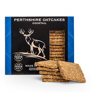 Perthshire Oatcakes Cocktail Oatcakes 150g Perthshire Oatcakes Cocktail Oatcakes 150g