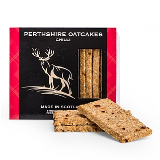 Perthshire Oatcakes Chilli Oatcakes 150g Perthshire Oatcakes Chilli Oatcakes 150g