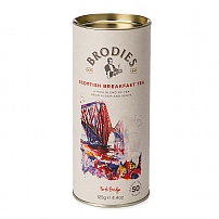 Brodies of Edinburgh Scottish Breakfast Tea Drum 125g