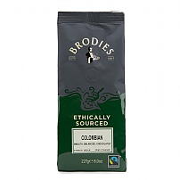 Brodies of Edinburgh Fair Trade Columbian Coffee 227g