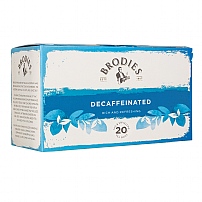Brodies of Edinburgh Decaffeinated Tea 20's Brodies of Edinburgh Decaffeinated Tea 20's
