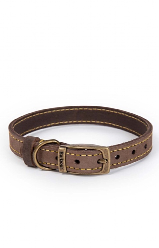 Barbour Leather Dog Collar