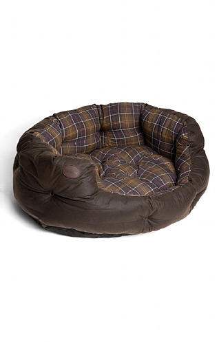 Barbour Wax and Cotton Dog Bed