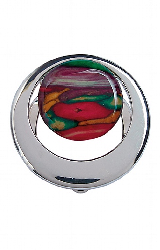Heathergems Round Scarf Ring
