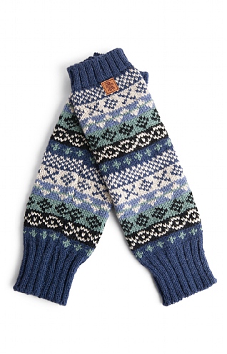 Ladies Finisterre Legwarmer - Denim Blue, Denim