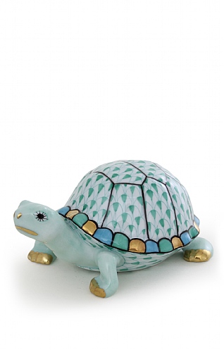 Herend Green Turtle