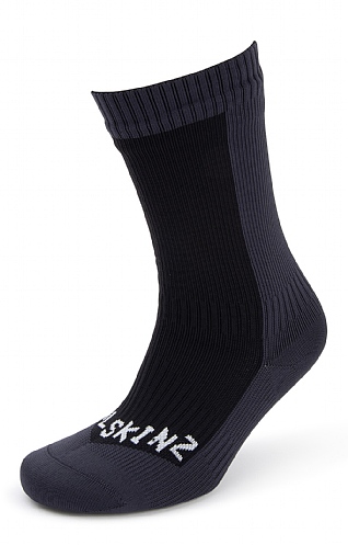 Sealskinz Waterproof Starston Sock - Black, Black