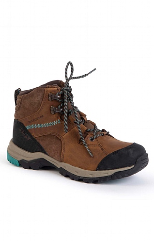 Ladies Ariat Skyline Mid H20 Hiking Boot, Distressed Brown