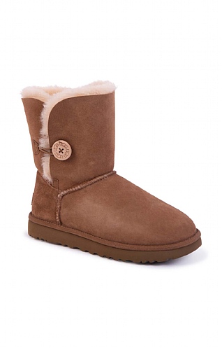 Ladies UGG Bailey Button II - Chestnut brown - BROWN