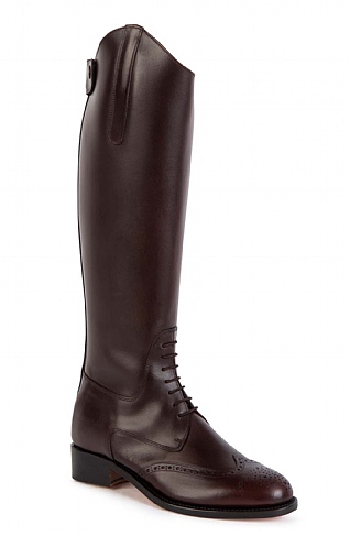 Lace Front Brogue Boot