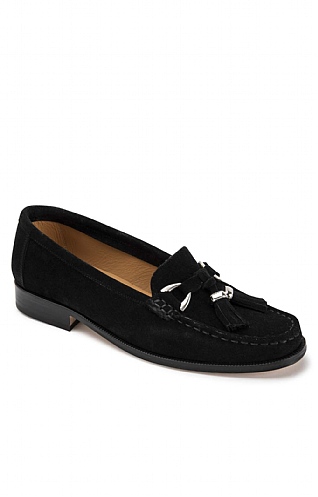 Suede Trim Loafer Suede Trim Loafer