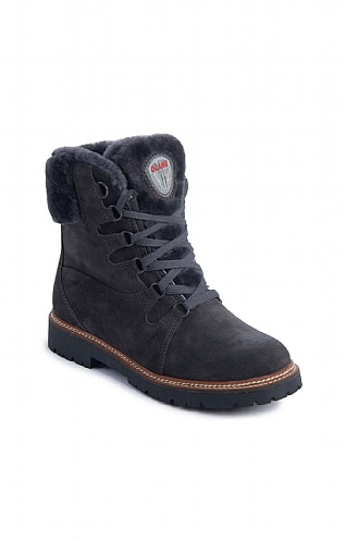 Ladies Sheepskin Waterproof Boot, Grey