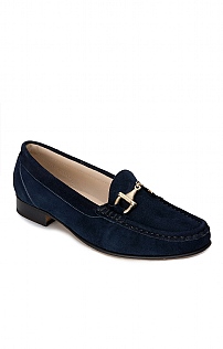 Suede Snaffle Moccasin