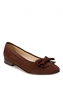 Suede Bow Pumps