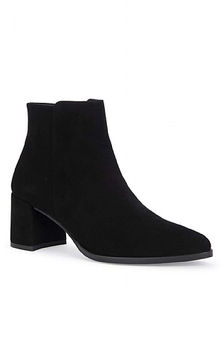 Suede Heeled Boot