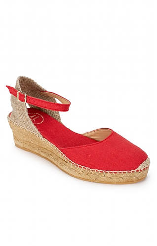 Toni Pons Linen Wedge Espadrille