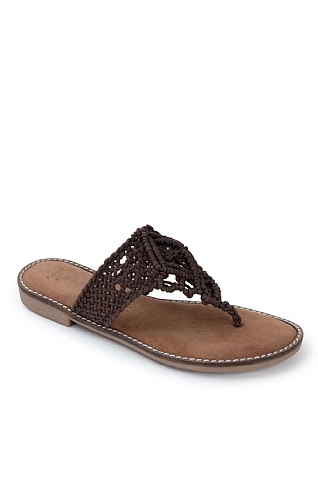 Marco Tozzi Macrame Mule