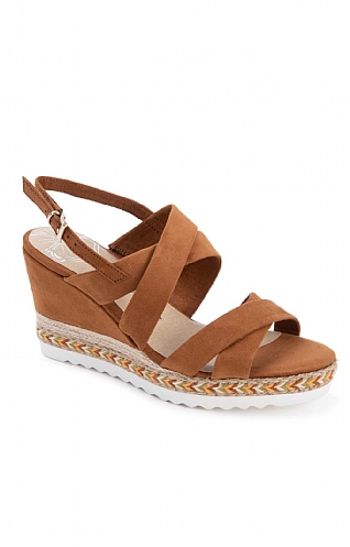 Marco Tozzi Strappy Wedge Heel Sandal