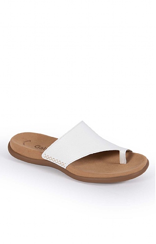 Gabor Leather Toe Post Sandal
