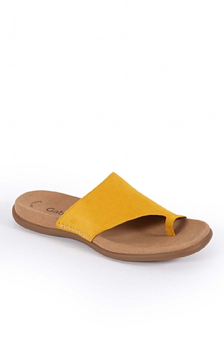 Gabor Suede Toe Post Sandal