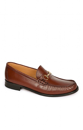 House of Bruar Bruar Snaffle Loafer, Tan