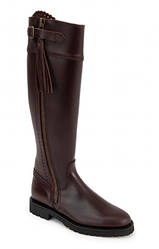 Chunky Sole Riding Boot