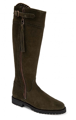 Chunky Sole Riding Boot