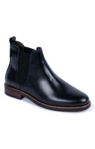 Ladies Barbour Foxton Chelsea Boots - Black