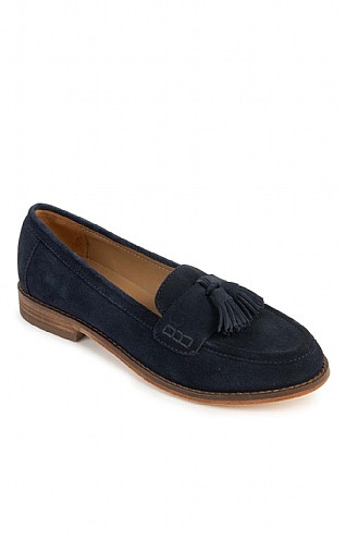 Suede Tassel Loafer