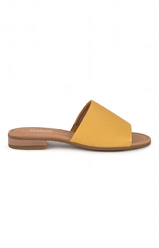 Ladies Gabor Leather Mules House of Bruar