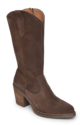 Suede Cowboy Boot