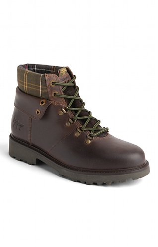 Ladies Barbour Burne Hiking Boots, Brown