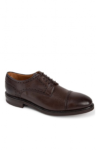 House of Bruar Bruar Brogue Shoe, Dark Chestnut