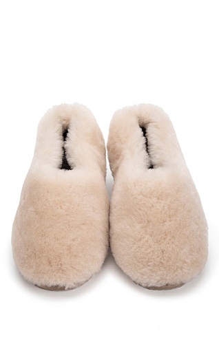 Ladies Sheepskin Slippers - House of Bruar