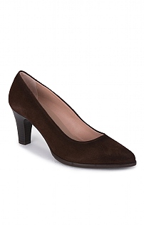Suede High Heel